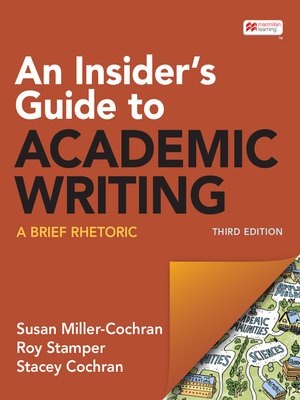 cover image of An Insider's Guide to Academic Writing